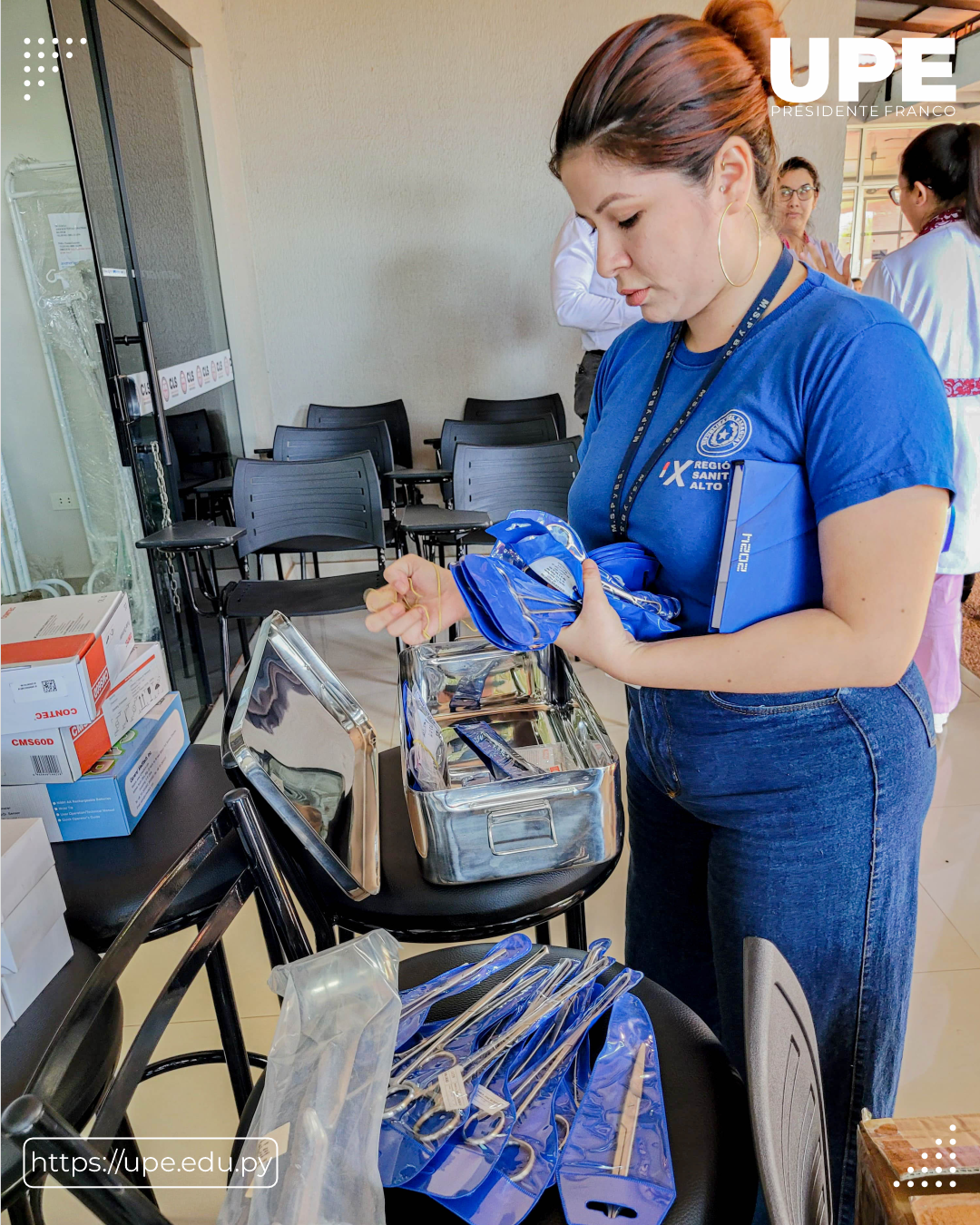 UPE entrega Contrapartida al Hospital Distrital de Hernandarias